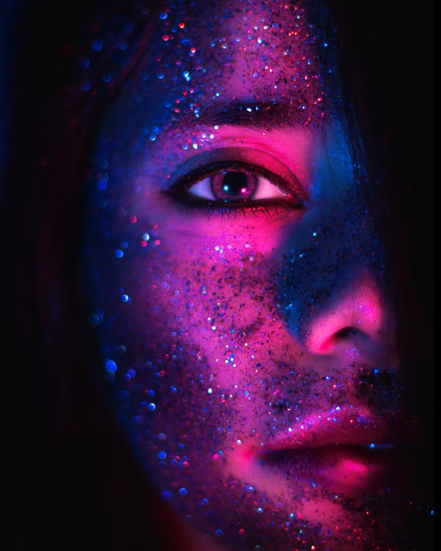 Face With Color Make Up